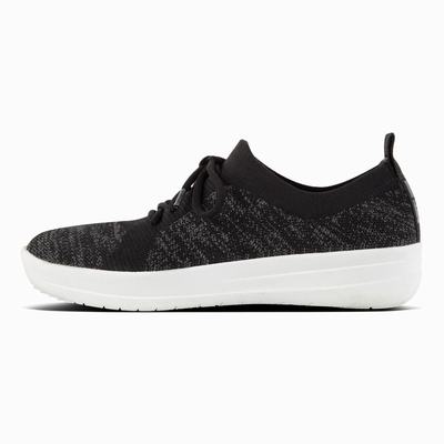 Fitflop F-Sporty Überknit - Sneaker Damen - Schwarz (JDF953268)